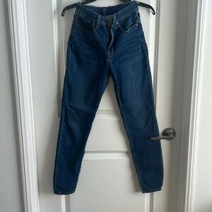 J Crew high rise skinny jeans